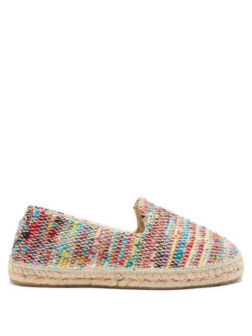 Maneb - Hamptons Recycled-dhurrie Espadrilles - Mens - Multi