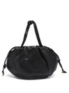 Matchesfashion.com Bottega Veneta - The Pouch Medium Drawstring Leather Shoulder Bag - Womens - Black