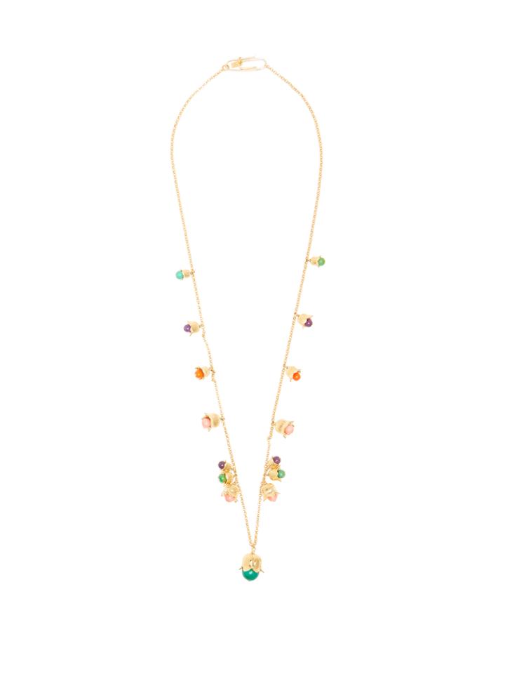 Aurélie Bidermann Lily Of The Valley Gold-plated Necklace