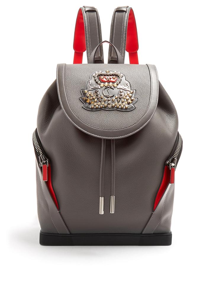 Christian Louboutin Explorafunk Stud-embellished Backpack