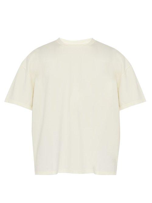 Matchesfashion.com Deveaux - Oversized Cotton T Shirt - Mens - White
