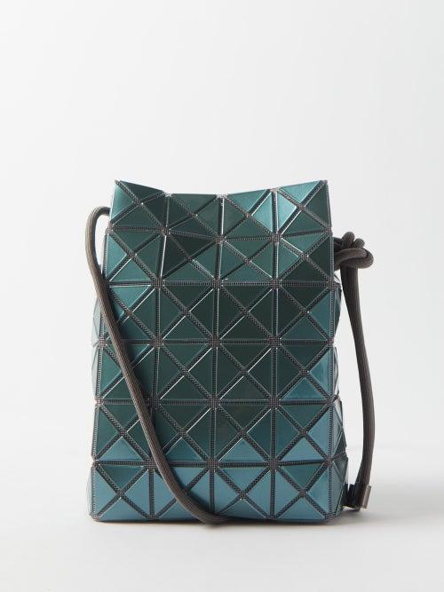 Bao Bao Issey Miyake - Wring Gloss Pvc Bucket Bag - Womens - Green