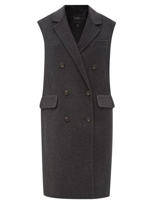 Matchesfashion.com Weekend Max Mara - Diego Gilet - Womens - Dark Grey