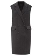 Matchesfashion.com Weekend Max Mara - Diego Gilet - Womens - Dark Grey