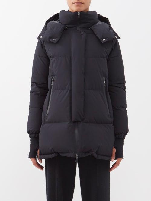 Herno - Laminar Hooded Down Coat - Womens - Black