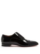 Christian Louboutin Greggo Patent-leather Derby Shoes