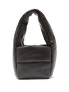 Matchesfashion.com Kassl Editions - Monk Small Padded Leather Handbag - Womens - Black