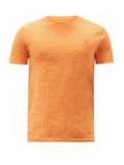 Matchesfashion.com Polo Ralph Lauren - Logo-embroidered Cotton-jersey T-shirt - Mens - Orange