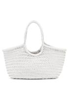 Matchesfashion.com Dragon Diffusion - Nantucket Woven-leather Basket Bag - Womens - White
