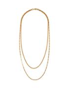 Matchesfashion.com Theodora Warre - Double Layer Gold Plated Sterling Silver Necklace - Womens - Gold