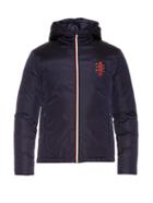 Gucci Snake-appliqu Hooded Down Jacket