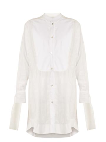 Lila Eugénie 1822 Arrelen Cotton-blend Shirtdress