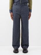 Erdem - Lionel Patchwork-print Pyjama Trousers - Mens - Multi