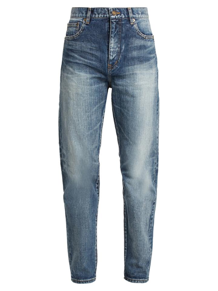Saint Laurent Straight-leg Boyfriend Jeans