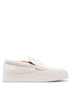 Matchesfashion.com Acne Studios - Chunky Faux Leather Loafers - Mens - White