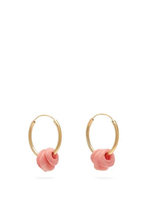 Matchesfashion.com Completedworks - The Remains Of A Dream Gold-vermeil Earrings - Womens - Pink