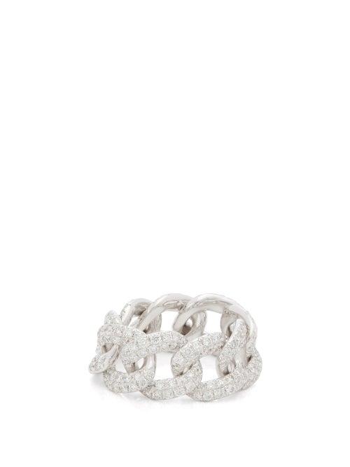 Matchesfashion.com Shay - Essential Diamond & 18kt White-gold Ring - Womens - White Gold