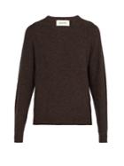 Lemaire Seamless V-neck Wool Sweater