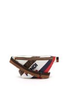 Matchesfashion.com Fendi - Mania Leather Belt Bag - Mens - White Multi
