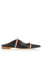 Malone Souliers By Roy Luwolt Maureen Backless Leather Flats