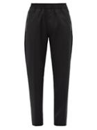 Matchesfashion.com Givenchy - Bonded-logo Wool-twill Track Pants - Mens - Black
