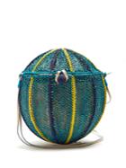 Sophie Anderson Meylin Woven-toquilla Cross-body Bag
