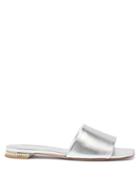 Matchesfashion.com Nicholas Kirkwood - Casati Pearl Embellished Leather Slides - Womens - Silver
