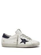 Matchesfashion.com Golden Goose Deluxe Brand - Super Star Low Top Leather Trainers - Mens - Navy White