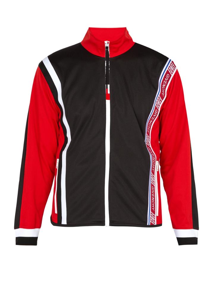 Givenchy Logo-trimmed Panelled Track Jacket