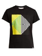 Pswl Graphic-print Cotton-jersey T-shirt