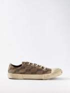 Balenciaga - Paris Bb-logo Canvas Trainers - Mens - Grey
