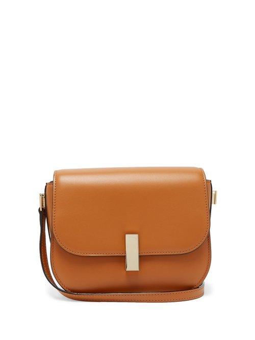 Matchesfashion.com Valextra - Iside Cross Body Leather Bag - Womens - Tan