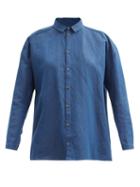 Matchesfashion.com Toogood - The Draughtsman Denim Shirt - Womens - Denim