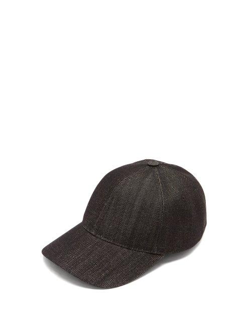 Matchesfashion.com A.p.c. - Alex Denim Cap - Mens - Black