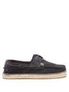 Mens Shoes Maneb - Hamptons Suede Loafers - Mens - Navy