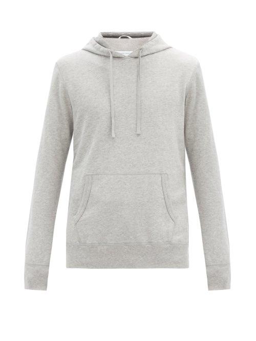 Matchesfashion.com Reigning Champ - Pima Cotton-jersey Hooded Sweatshirt - Mens - Grey