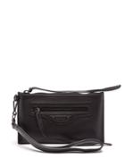 Balenciaga - Neo Classic Grained-leather Pouch - Mens - Black
