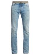 Maison Margiela Re-edition Contrasting-waist Straight-leg Jeans