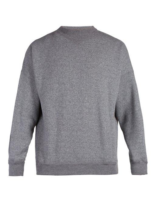 Matchesfashion.com Isabel Marant - Wills Crew Neck Sweatshirt - Mens - Grey