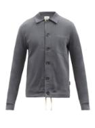Oliver Spencer - Kenmore Organic-cotton Jersey Jacket - Mens - Grey