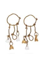 Matchesfashion.com Marni - Mismatched Charm Earrings - Womens - Gold
