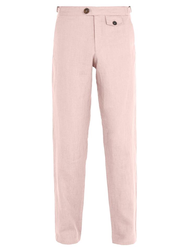 Oliver Spencer Linton Linen Trousers