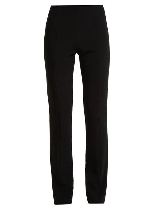 Matchesfashion.com The Row - Doco Skinny Cady Trousers - Womens - Black