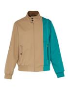Matchesfashion.com Maison Margiela - Deconstructed Cotton Blend Harrington Jacket - Mens - Beige