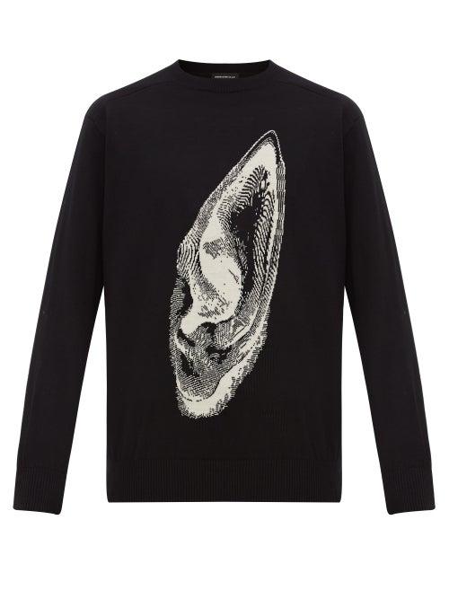Matchesfashion.com Undercover - Industrial Ambient Wool Sweater - Mens - Black