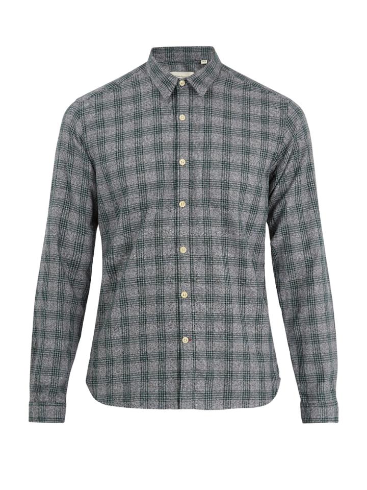 Oliver Spencer New York Special Checked Cotton Shirt