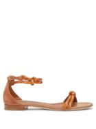 Matchesfashion.com Malone Souliers - Fenn Rope Strap Suede Sandals - Womens - Tan