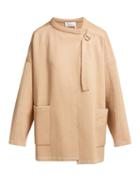 Matchesfashion.com Chlo - Single Breasted Wool Blend Jacket - Womens - Camel