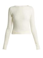 Matchesfashion.com Lemaire - Wool Sweater - Womens - Cream