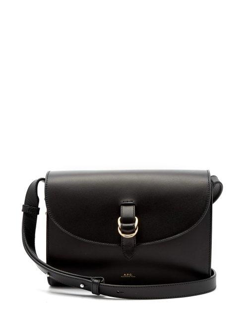 Matchesfashion.com A.p.c. - Alicia Leather Cross Body Bag - Womens - Black